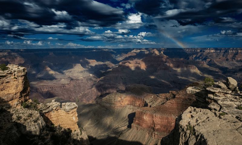 Scenic view of the Grand Canyon, located near Rancho Verde RV Park in Camp Verde, AZ.